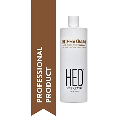 HED - Maximum Keratin Smooth Treatment Softens Silky Smoothing Keratin Hair Care, Naturally Shiny Relaxed Hair Frizzing Formula