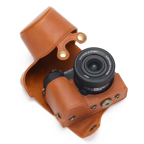 Funda para Sony ZV-E10 II en cuero PU premium miniatura 1