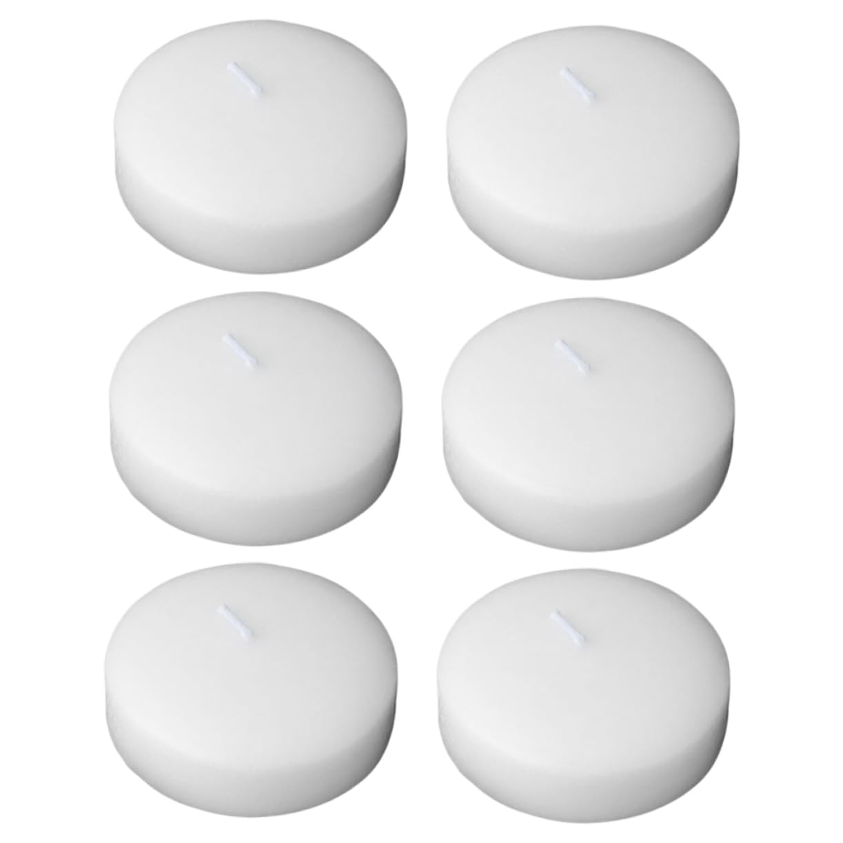 Levemolo 6pcs Floating Candles Elegant Unscented Tea Lights for Romantic Decor for Weddings Parties and Receptions Compact Design for Versatile Use