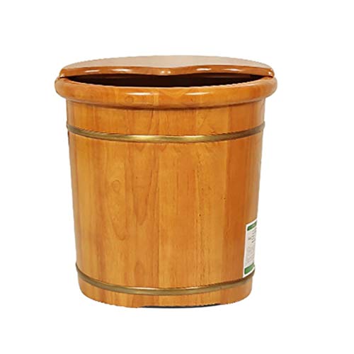 Cubeta de madera para baño de pies, spa para adultos