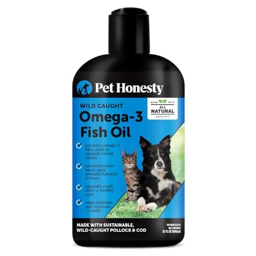 Omega 3 Fish Oil Liquid for Pets