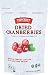 Vincent Family Dried Cranberries Infused with Unsweetened Apple Juice, 9.5 Ounce