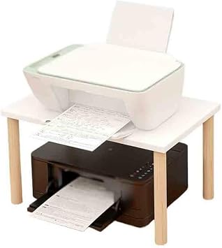 Printer Stand Desktop Stand Wooden Elevated Stand Household Desktop Stand Printer Storage Rack Printer Table