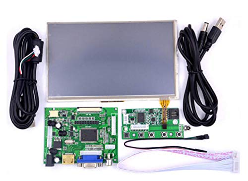 Robocraze Raspberry Pi 7 inch Lcd Touch Screen Display with HDMI VGA Input Driver Board Kit Robocraze Raspberry Pi 7 inch Lcd Touch Screen Display with HDMI VGA Input Driver Board Kit