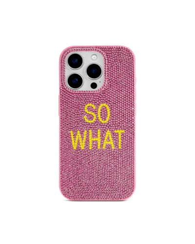 Image of JW PEI So What Rhinestone Phone Case - Pink