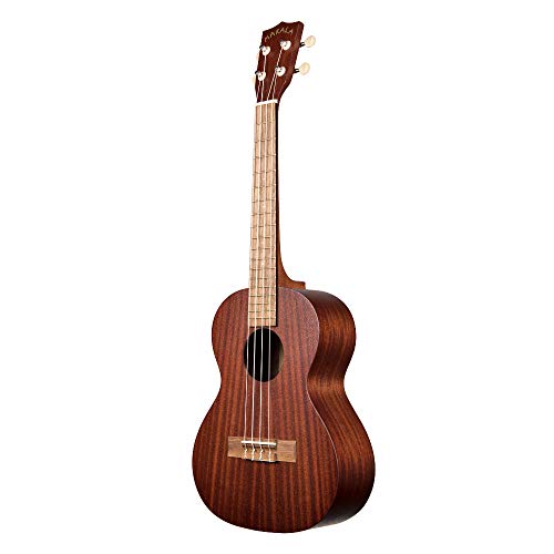 Kala Makala Tenor Mahogany Ukulele Satin Finish MK-T Bundle with a Kala Tuner and Lumintrail Polishing Cloth - Les Beatles, Paul McCartney, John Lennon, RIngo Starr, George Harrison Kala Makala Tenor Mahogany Ukulele Satin Finish MK-T Bundle with a Kala Tuner and Lumintrail Polishing Cloth – Image 4