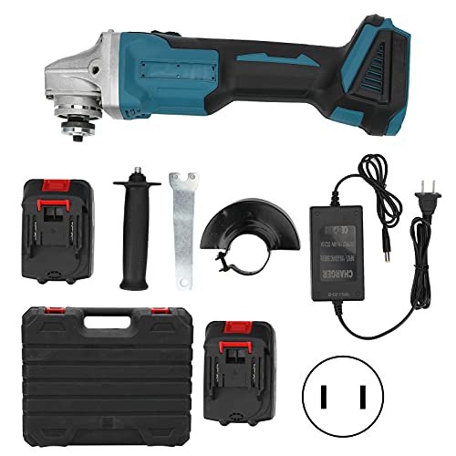 Angle Grinder Brushless Cordless 2 Level Switch Lithium Ion Battery Portable Angle Grinder Cutting Abrasive Wheels (Us Plug) #TOP1