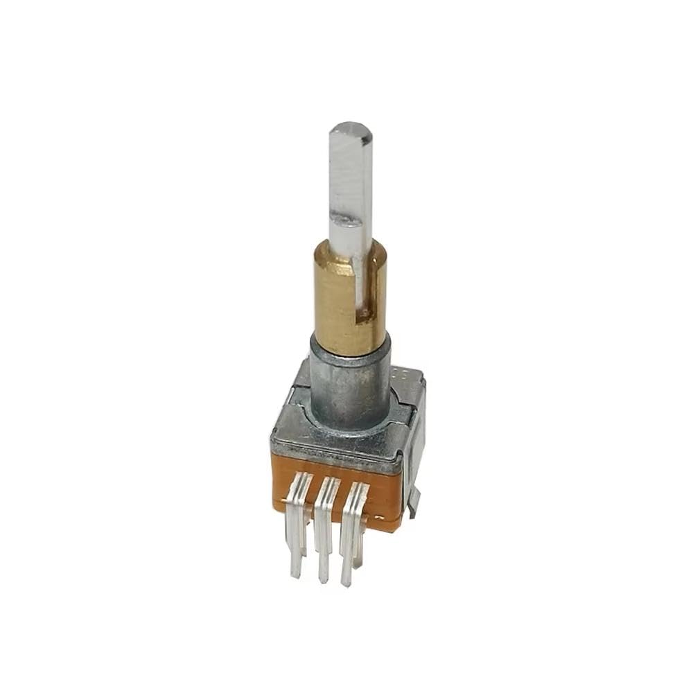Encodeur EC110701N2B double arbre 30 positions avec interrupteur bouton poussoir - 7