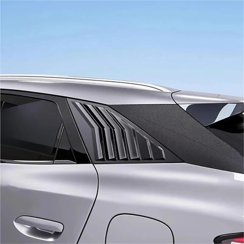 Alerón de ventana triangular lateral trasera compatible con coches BYD Sealion 06 ABS 5