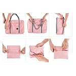 Bolsa organizadora dobrável para viagem Unissex Nylon Grande Capacidade (Vinho) 16 416KHLA2DcL