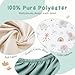3 Pack Stretchy Bassinet Sheets - Universal Fit for Rectangle, Round, Oval, Hourglass Cradles & Moses Baskets - Soft Breathable Fitted Bassinet Sheets Set for Baby Boy Girl - Mint Green & Elephant