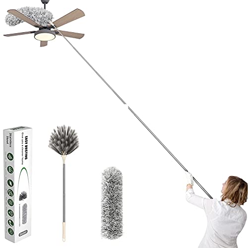 Homipooty 2-stück ausziehbarer Staubwedel für Deckenventilator,...