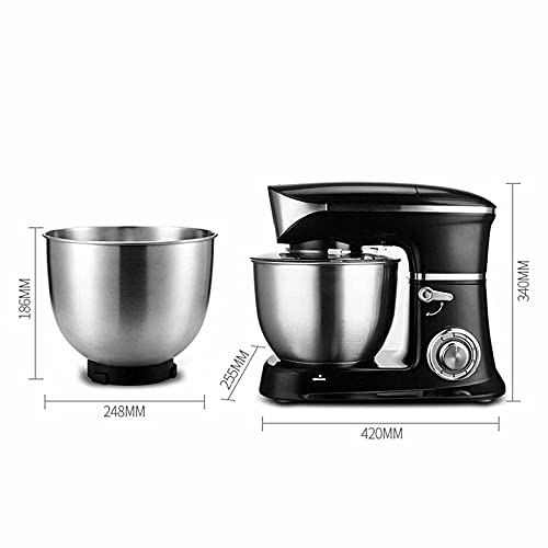Feixunfan Küchenmaschine 1300W 6.5L Elektrische Mixer-Sahne Schlagmaschine Für Das Hausbacken für Brot Kuchen (Farbe… – Bild 8