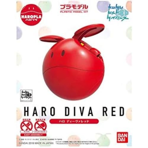 Mobile Suit Gundam Seed - HARO Diva Red - Bandai HaroPla Model Kit miniatura 1