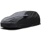 Car Cover for All Weather Hail UV Waterproof Fit 1988 1989 1990 1991 1992 1993 1994 1995 1996 1997 1998 1999 2000 2001 2002 VW Volkswagen Cabriolet - Premier Series (Black)