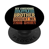 Photo Gallery my awesome little brother bought me this shirt - funny popsockets popgrip intercambiabile Photo Gallery my awesome little brother bought me this shirt - funny popsockets popgrip intercambiabile