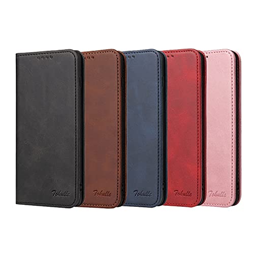 Tohulle Case For Samsung Galaxy S10, Premium Pu Leather Wallet Case With Card Holder Kickstand Built-In Magnetic Closure Flip Folio Phone Cover For Samsung Galaxy S10 - Black #TOP6