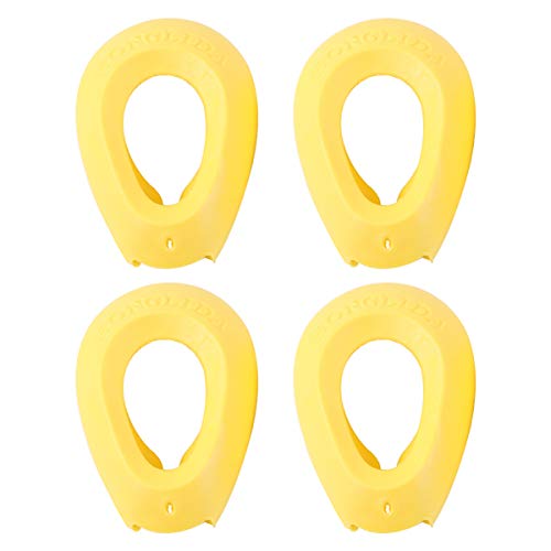 Minkissy 2 works Silicone Ear Protectors Ear Cover Shield Hairdressing Dye Coloring Bathing Shower Caps Waterproof Ear Prtotection Earmuff for Hair Salon Spa (Random Color) - Image 4