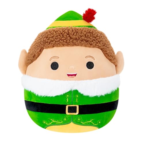 Squishmallows Original 8in Buddy the Elf Official Jazwares Plush (Little)