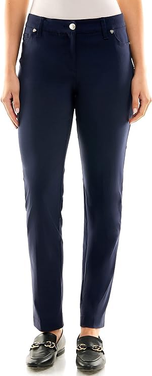 Image of Zac & Rachel Women's Millennium Fabric Pant - Perfectly Designed Woven Stretch Combination That Makes for The Most Flattering