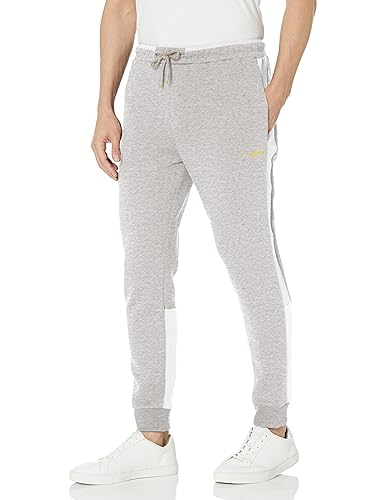 BOSS Mens Line Logo Jersey Jogger Sweatpants