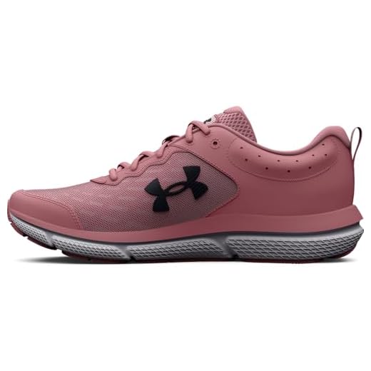 Under Armour Women's Charged Assert 10, (600) Pink Elixir/Pink Elixir/Black, 8, US