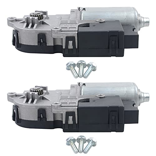 Image of 2 Pcs Sunroof Moon Roof Motor Replacement for Ford Explorer 2011-2017 Sport Utility Left and Right #BB5Z15790A BB5Z15790D