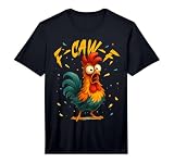 Mens F Caw F Rooster Funny Bird Fcawf Chicken Whisperer Fawk Off Performance T-Shirt