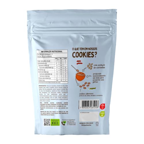 Cookies Sem Glúten Castanha Do Pará Vitao 120g