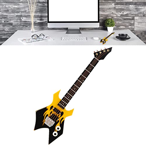 Naroote Mini Bass, Mini Guitar Decoration (Yellow)