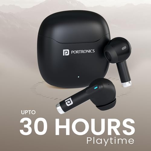 Portronics Twins S18 Pro Black TWS Earbuds - Image 5