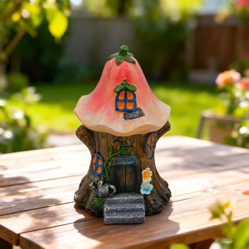 Camera in miniatura della resina di stile convenzionale per il materiale sintetico della decorazione del prato inglese e dell'iarda per l'esposizione all'aperto