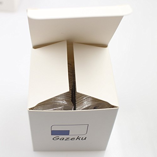 Gazeku Blank Stamping Tags, W/Hole, Aluminum .063 Inch (14 Ga.) (1X2 Inch Vertical Line_50) #TOP4