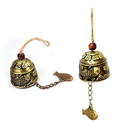Campainha de vento Vosarea 2 peças exclusivas campainha de vento para ambientes internos Feng Shui,