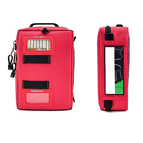 Sac médical d'urgence en tissu renforcé avec poches intérieures - 7