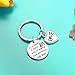 ZQEOU Sister Birthday Keychain Ideas Graduation Jewelry For Big Sister Gifts From Brother Stepsister Gift Friendship Gifts For Women Friend Gift Bestie Gifts For Women Best Friend Jewelry BFF Gift