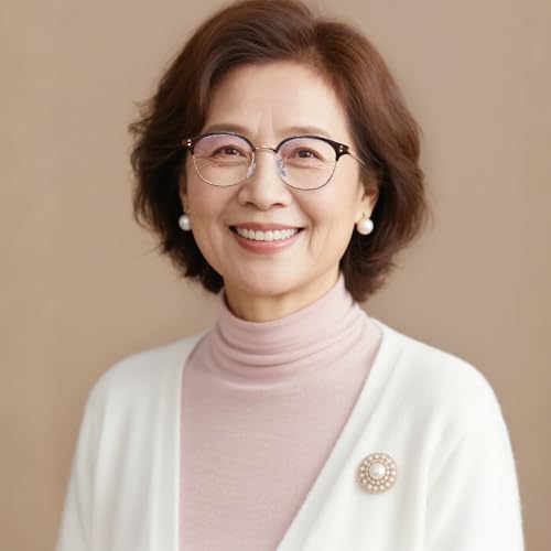 FEISEDY 老眼鏡 レディース シニアグラス おしゃれ ブルーライトカット リーディンググラス 単焦点 サーモント型 ラウンド 可愛い B1343 の商品画像 6