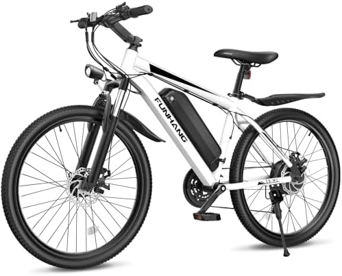 Funhang Electric Bike for Adults, 26