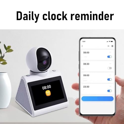 Caméra vidéo bidirectionnelle 2K Smart Camera écran HD pour intérieur - 3