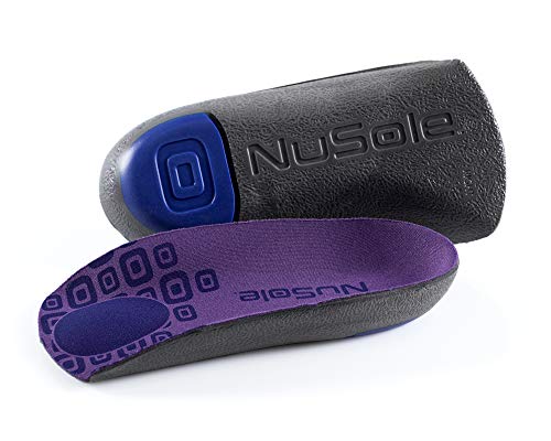 NuSole Plantar Fasciitis 3/4 Insoles for Women, 1 Pair (Pack of 1)