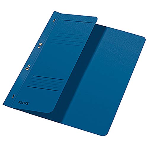 Preisvergleich Produktbild Leitz Ösenhefter 3740-35 1 / 2-Vorderdeck. blau