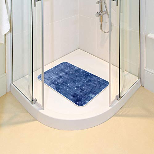 Tapis de bain antidérapant Bennigiry 68x37 cm pour baignoire - 7