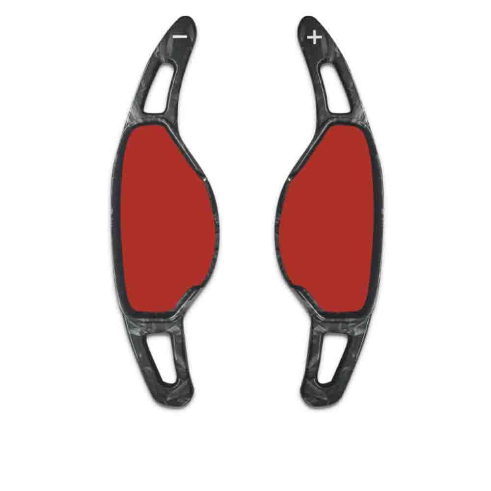 SMOXNMYXH 2PCS Car Wheel Paddle Shifter Steering, for Nissan Teana 2.0T 2019-2021 Paddle Shifter Extended Cover Steerin Interior Accessories,A