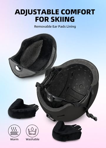 InnerKing Kids Ski Helmet and Goggles, Lightweight Boys Ski Helmet, Reinforced PC Shell & Shock-Absorbing EPS Foam & Soft Lining, Girls Snowboard Helmet 10 Vents, Snow Sport Helmets for Teens - Image 6