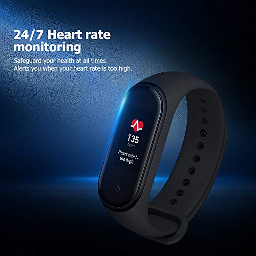 Xiaomi Smart Band 4, Adultos Unisex, Negro, Talla única: Amazon.es ...