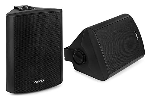 Skytec 100.024 120W Negro Altavoz - Altavoces (De 2 vías, 2.0 Canales, Alámbrico, 120 W, 40-20000 Hz, Negro)