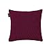 Linum Pepper Funda de cojín de Pimienta, algodón, Granate, 40 x 40 cm