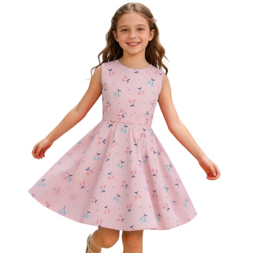 Robe ete fille légère et élégante contre la chaleur des fêtes