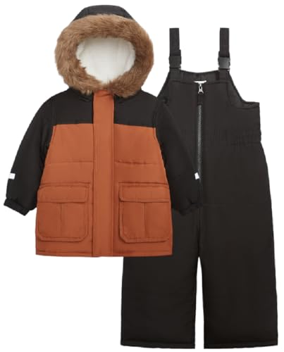 Image of Carter's boys Heavyweight 2-piece Skisuit Snowsuit Set