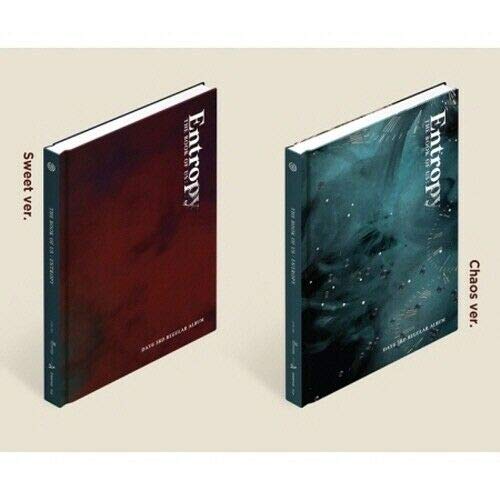 Day6 'The Book Of Us:Entropy' 3rd Album 2 Ver SET CD+88p PhotoBook+2p PhotoCard+1p PostCard+1p Bookmark+Tracking Sealed